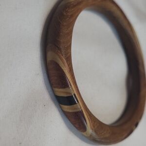 Source Unknown Brown and Black Wooden Jewelry